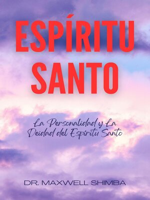 cover image of Espíritu Santo